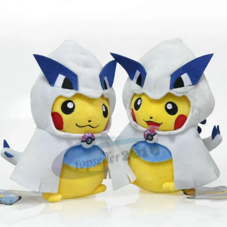 Takara tomy Покемон Феникс рокья Пикачу Мягкие плюшевые куклы игрушки для детей подарки на день рождения PP Хлопок