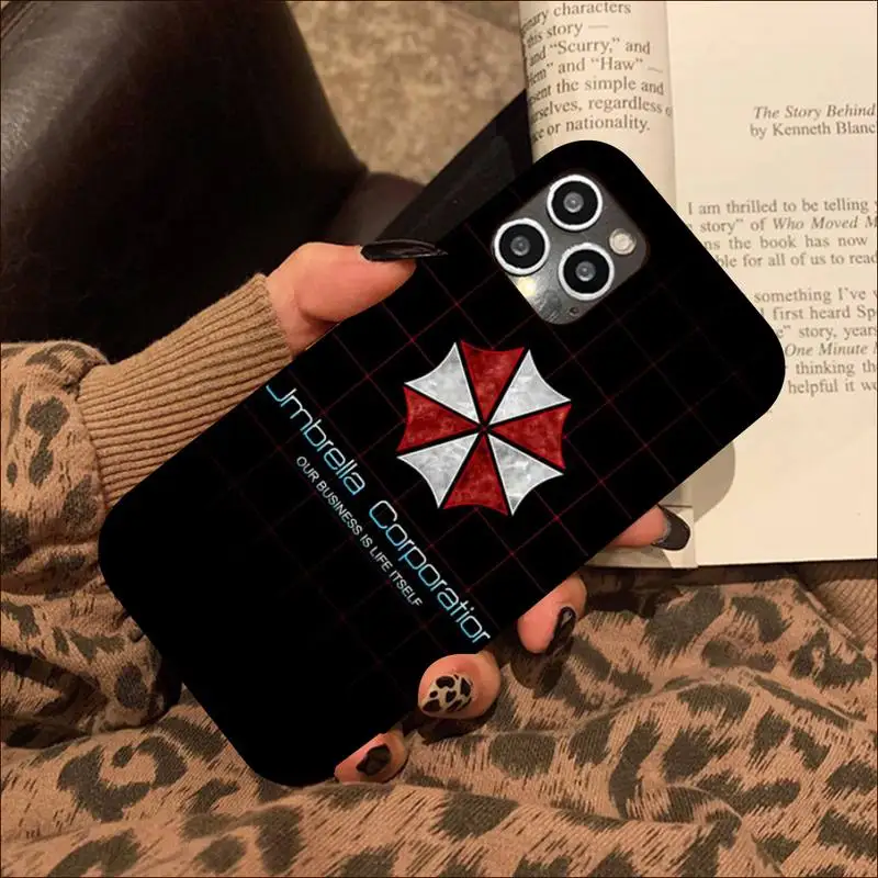 xr phone case Umbrella Corporation Phone Case for iphone 13 8 7 6S Plus X 5S SE 2020 XR 11 12 mini pro XS MAX iphone xr cover