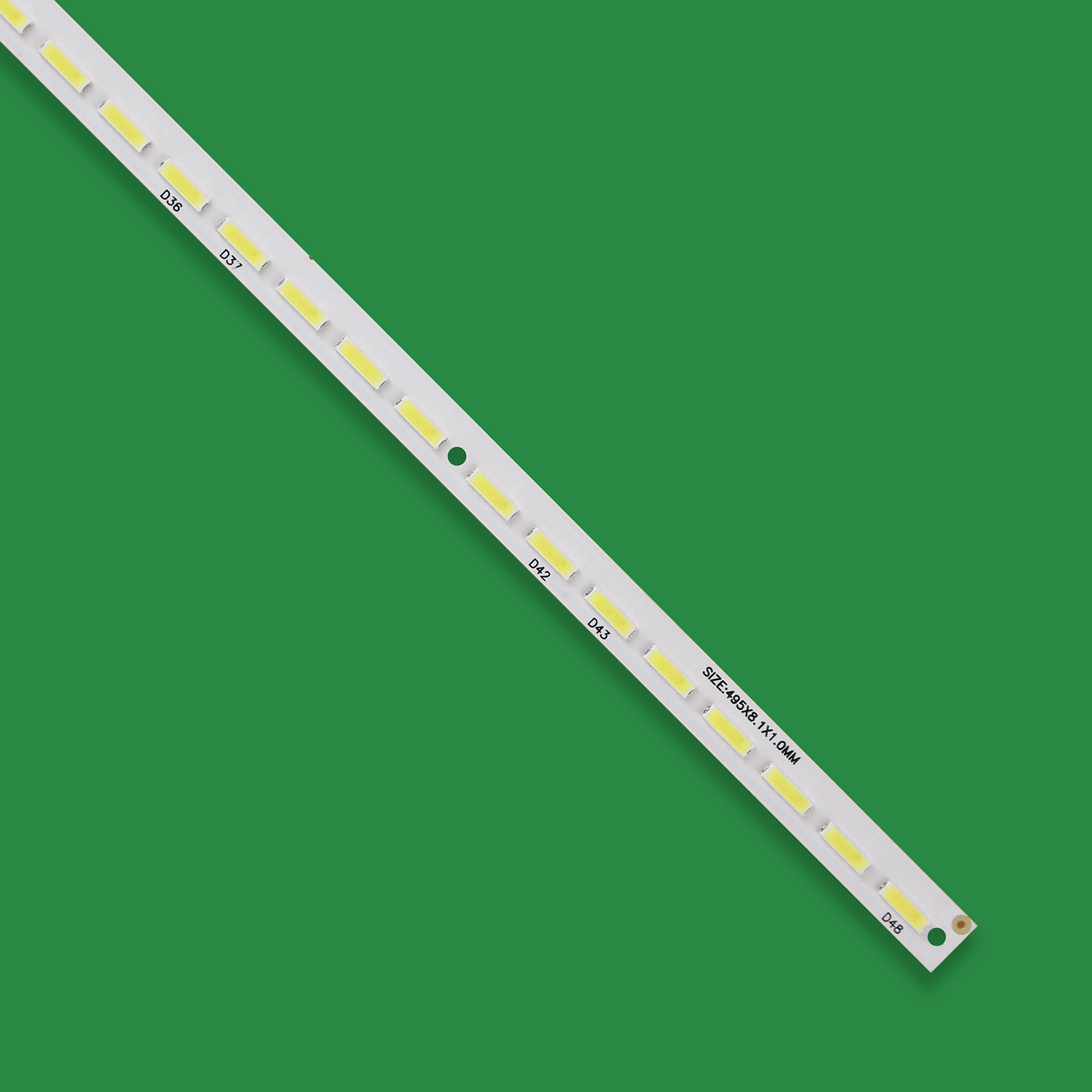 Для LED 39R5100DE L39E5000 фотосветодиодная полоса Φ 4A D069457 4AD074762 495 мм 1 шт. = 48 светодиодная