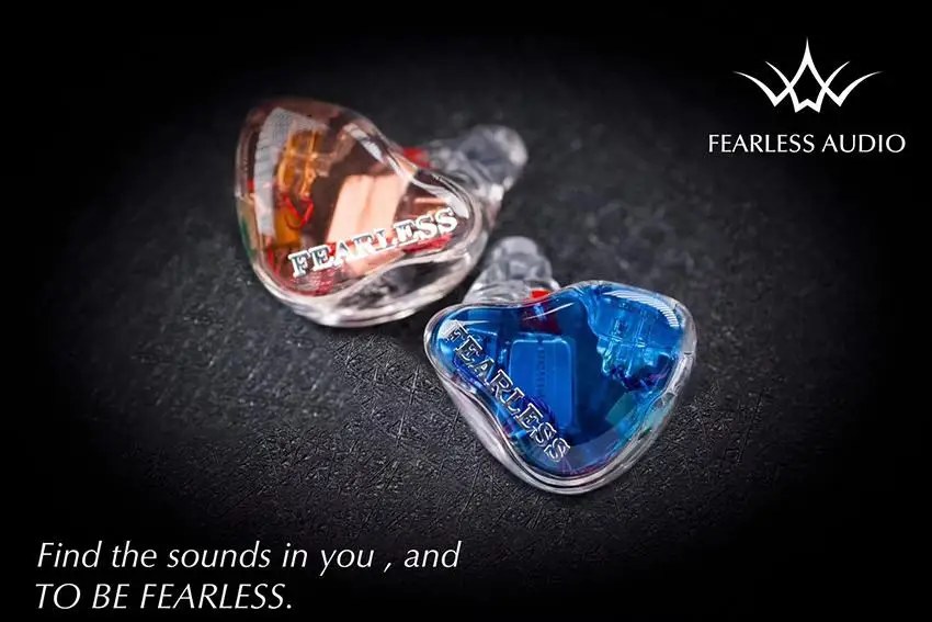 Fearless Audio Crystal Pearl 2BA Knowles Drivers In Ear Earphones HiFi Audiophile Monitor with 0 78mm 2Pin Detachable Cable IEMS