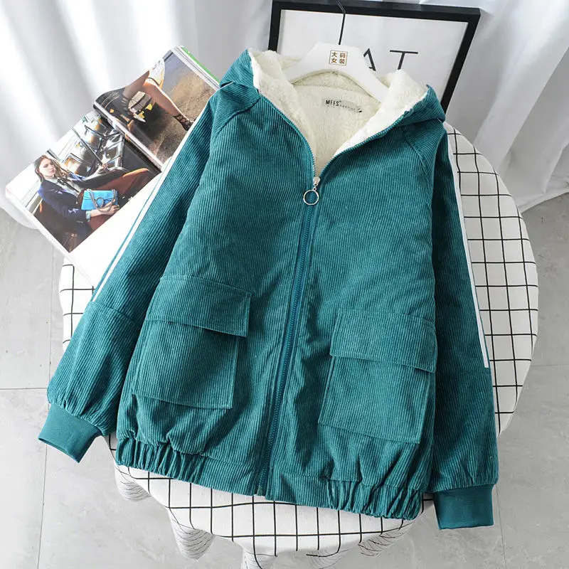 Chaqueta De Invierno Con Capucha Para Mujer | Forro Polar Cálido | Ajuste Ajustado Y A Prueba De Viento | Ideal Para Otoño E Invierno