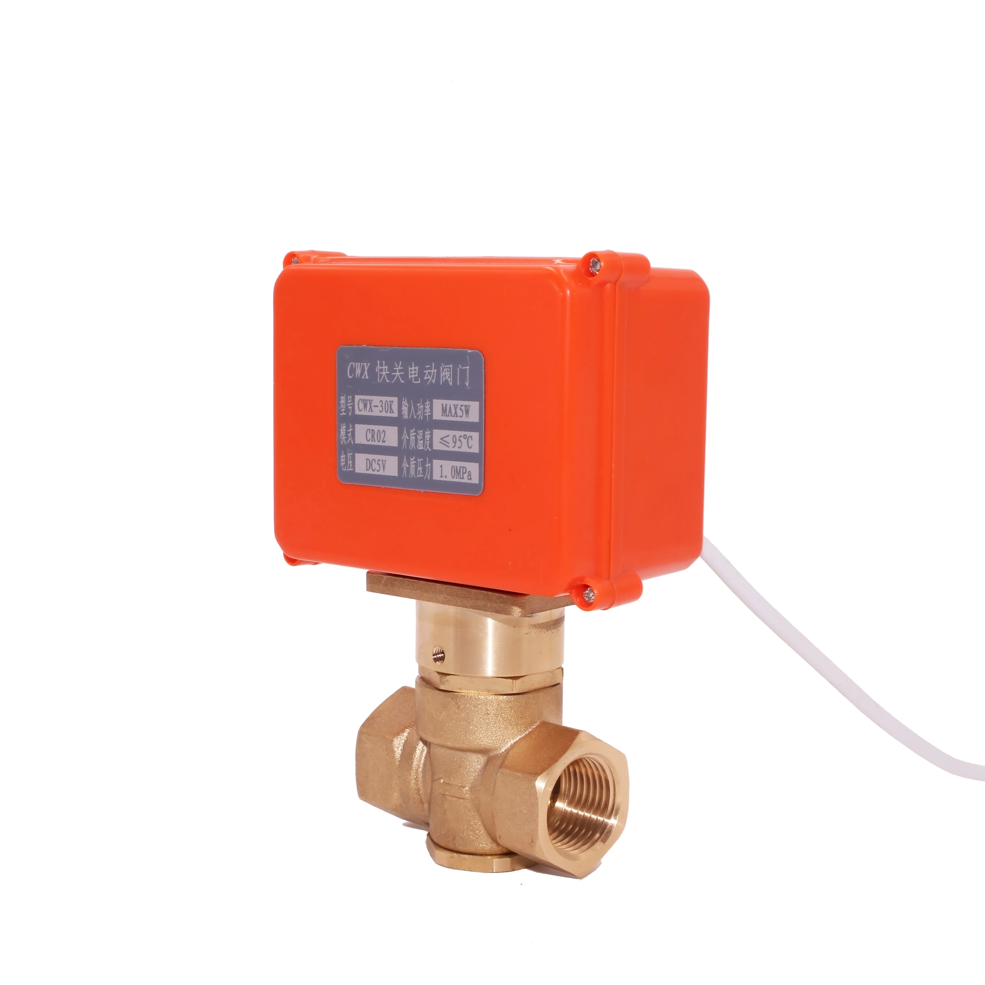 CR01 CR02 CR03 CR04 dn15 латунь BSP Женский CWX-30K 1s быстрозакрывающийся клапан для воды