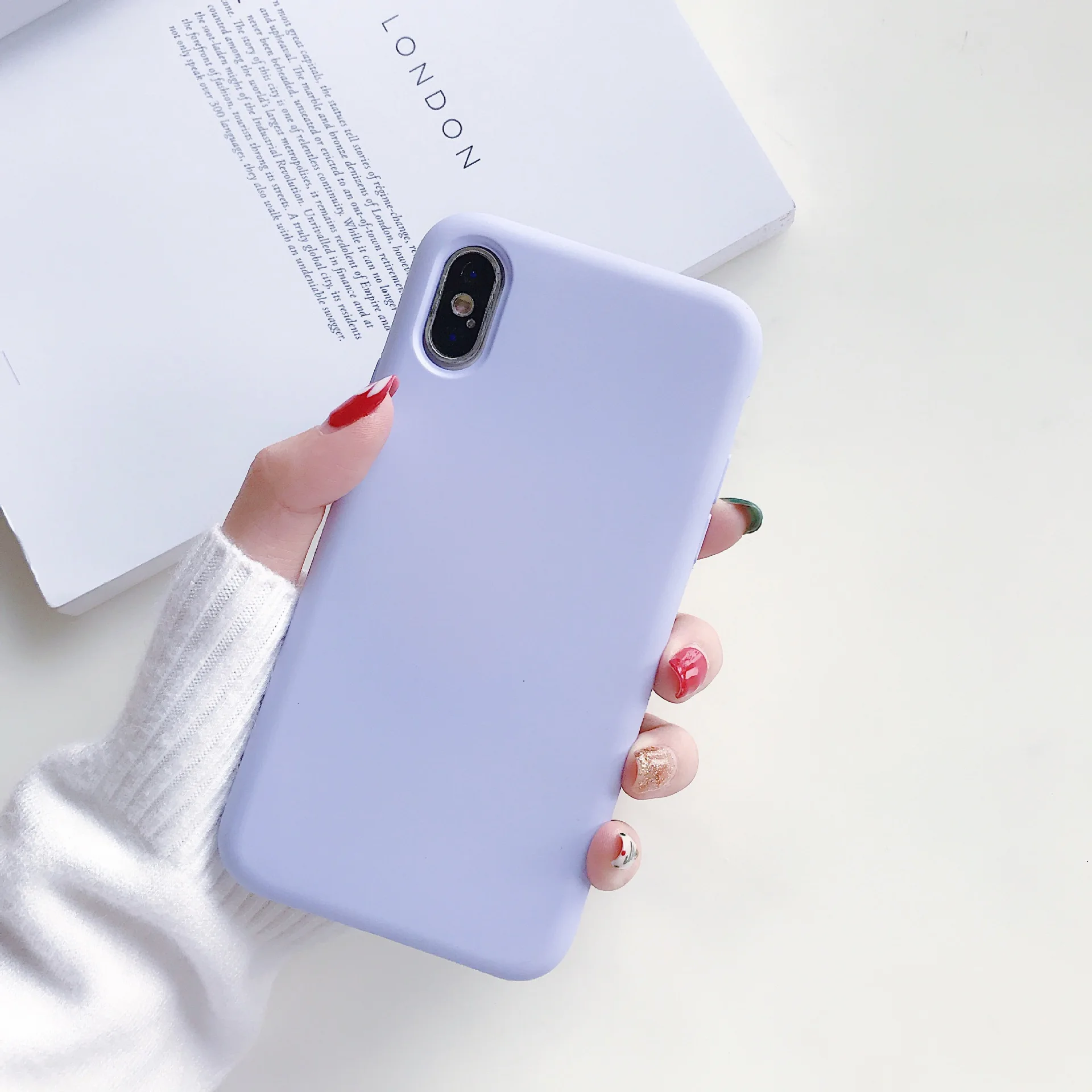 

Matte solid colorful case For iphone X XS MAX XR Soft Silicone Candy Pudding Cover For iPhone X 10 Ten Xr Xs Max Case
