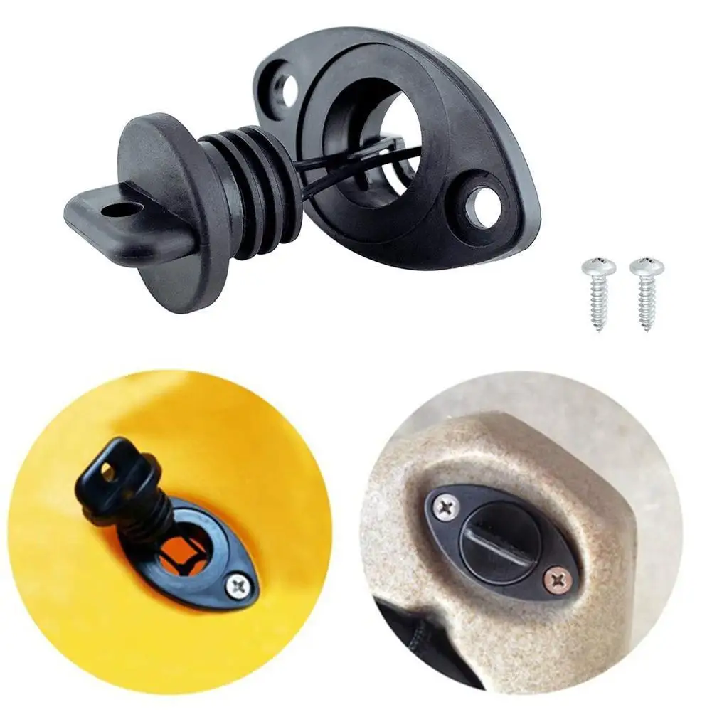 Universal 25mm 1'' Boat Nylon Garboard Drain Plug Transom Bung Hole Drainage For Kayak Canoe Peddle Accessories | Автомобили и