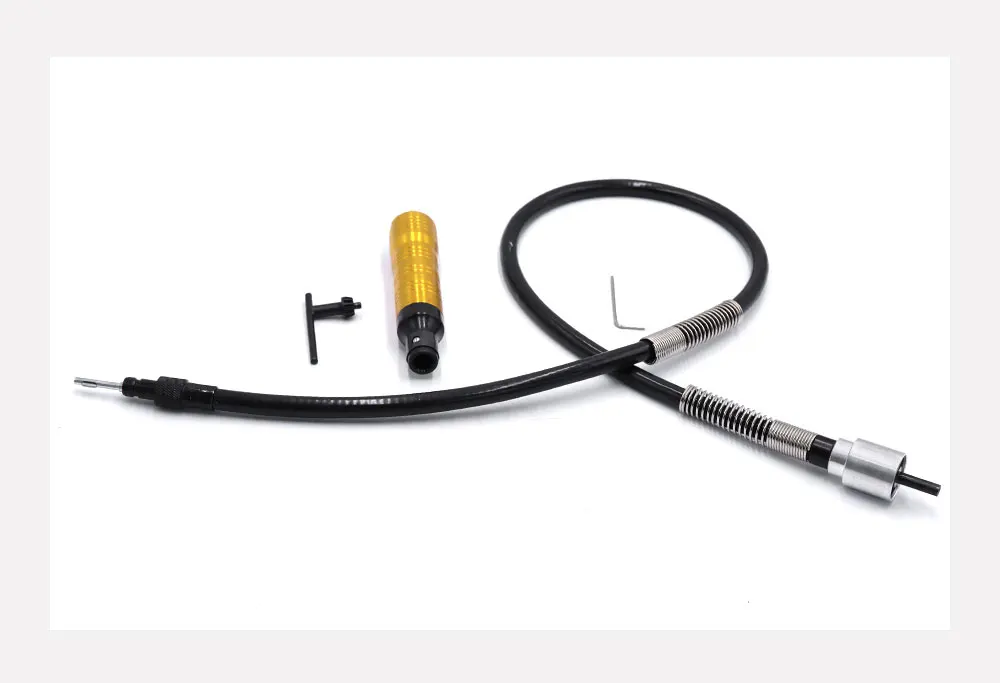 Flexible Shaft Tube clamping size 0-6.5mm for Electric Grinding Tool Shaft Tube for Hand Drill Extension Tube for Hand Drill harbor freight vise