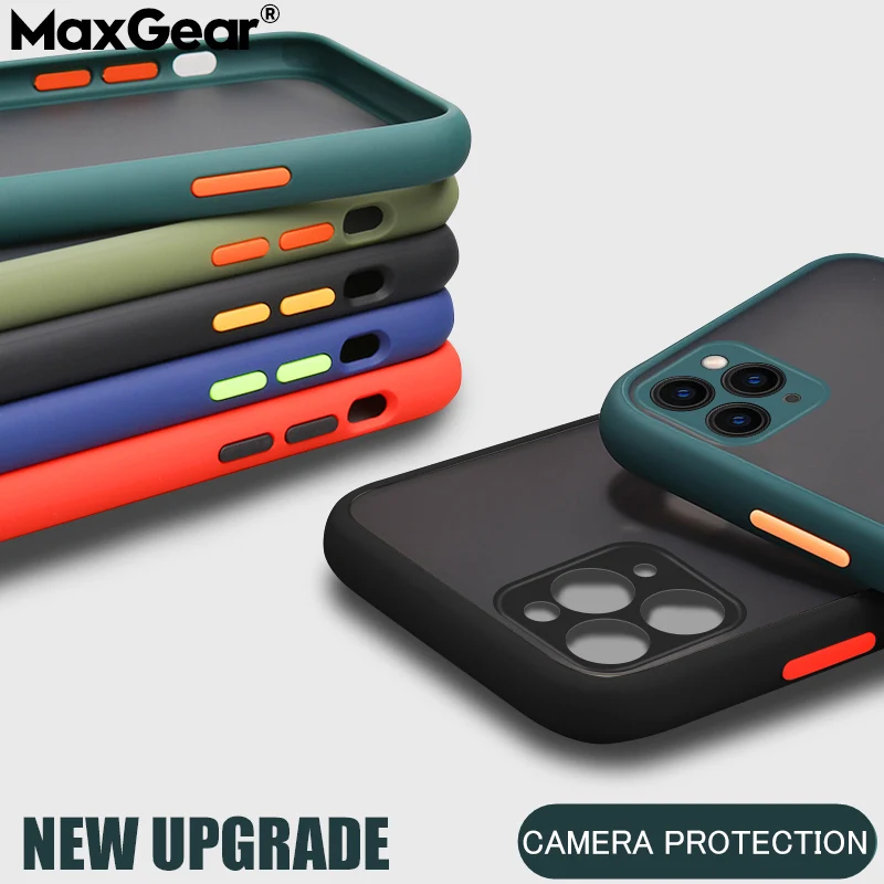 Luxury Shockproof Case For iPhone 11 Pro Max Camera Lens Protector