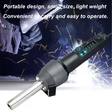 Профессиональный DIY 110 В нагревательный инструмент воздушная металлообрабатывающая станция 650 Вт практичные насадки цифровой электрический сварочный паяльник