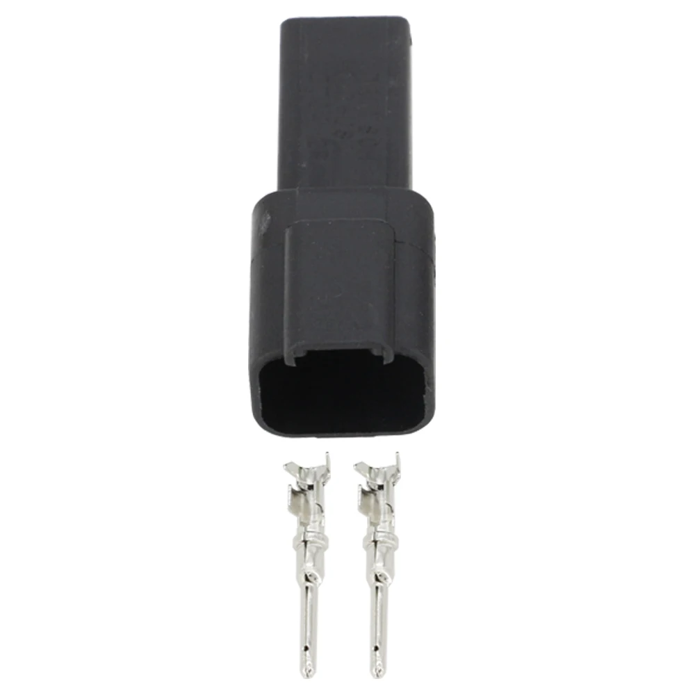 Черный 10 комплектов 2 Pin DJ3021Y 1.6 11/21 DT разъемы DT04 2P/DT06 2S автомобильный