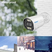 Caméra IP POE Smar 4K 8MP, Microphone intégré, étanche, H.265, surveillance audio et vidéo, vidéosurveillance, sécurité domestique, Onvif XMEye 6