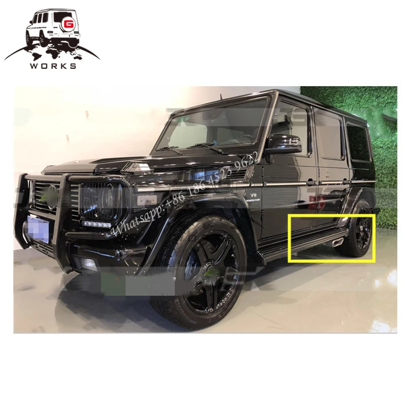 W464 выхлопная система для g wagon g500 g63 g65 Глушитель Трубы g класс выхлопные наконечники