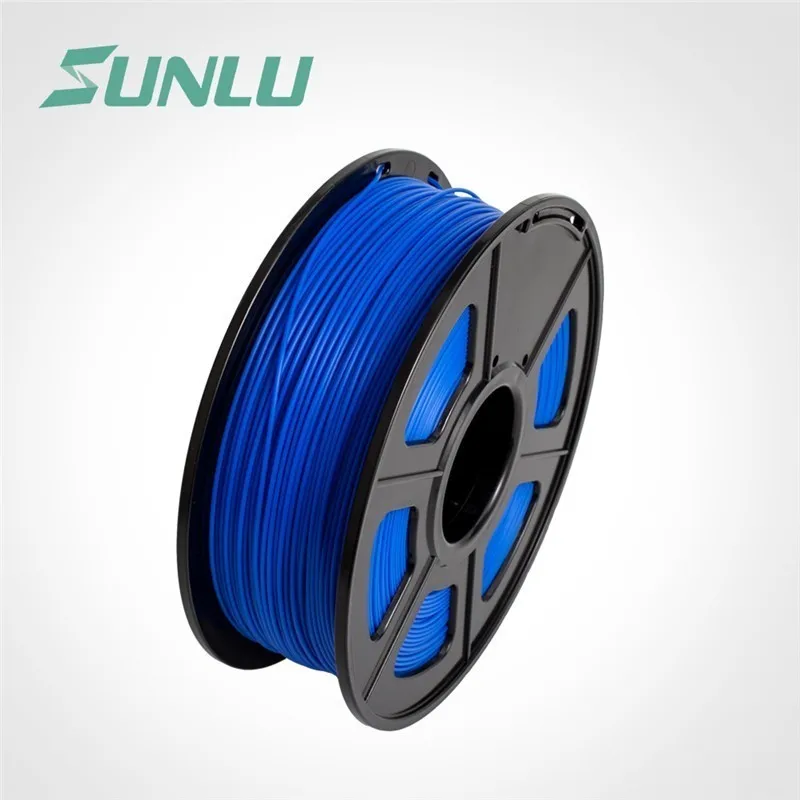 blue Нить для 3D-принтера, новинка, SUNLU, белая, 1,75 мм, HIPS, нить для 3D-принтера, подложка для ABS/PLA, 1 кг/рулон - Цвет: blue
