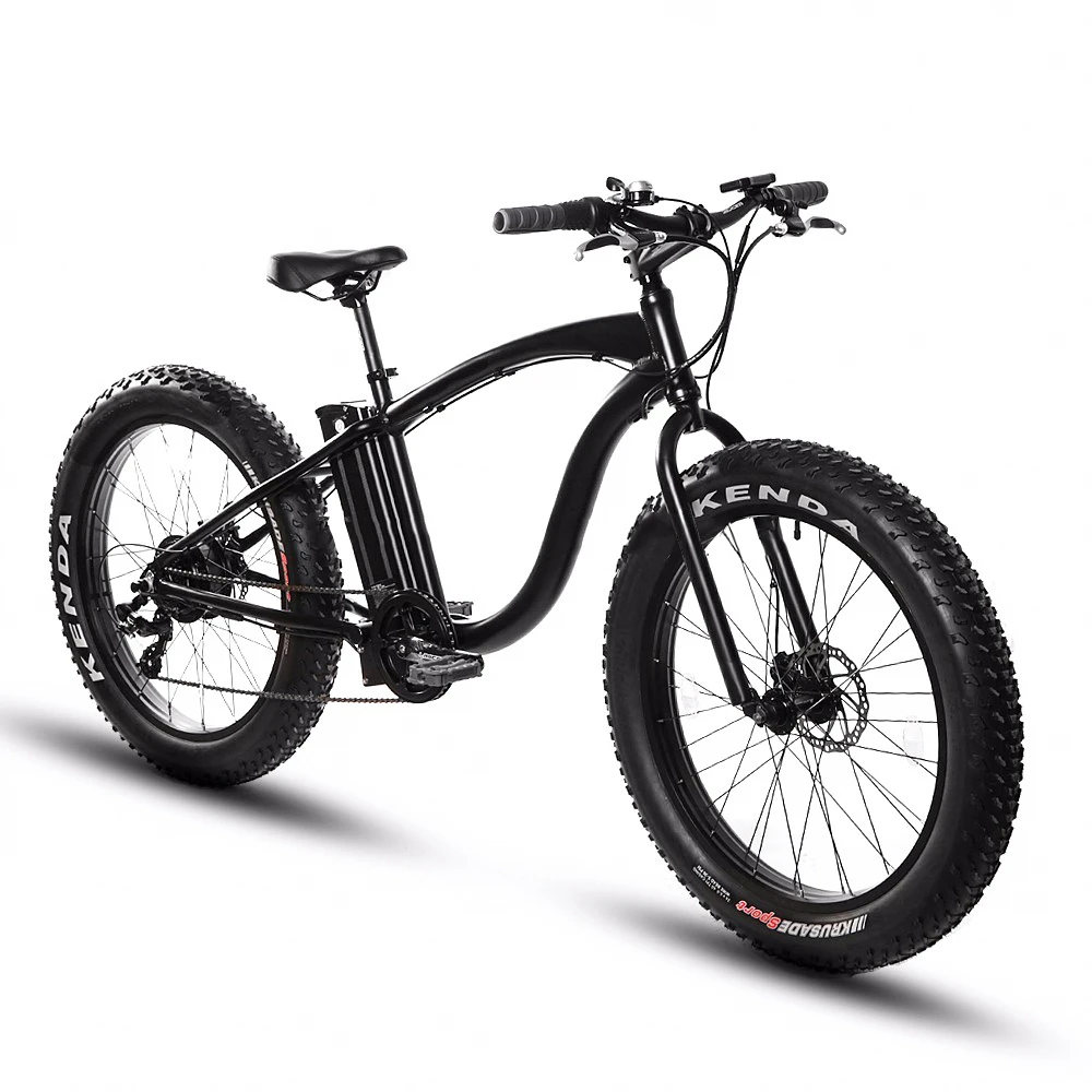 Fat tire electric cruiser bike Clearance