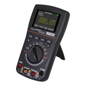 

ET828 2 in 1 LED Oscilloscope Multimeter Handheld Color Sn Scope Digital Storage Oscilloscope Digital Multimeter