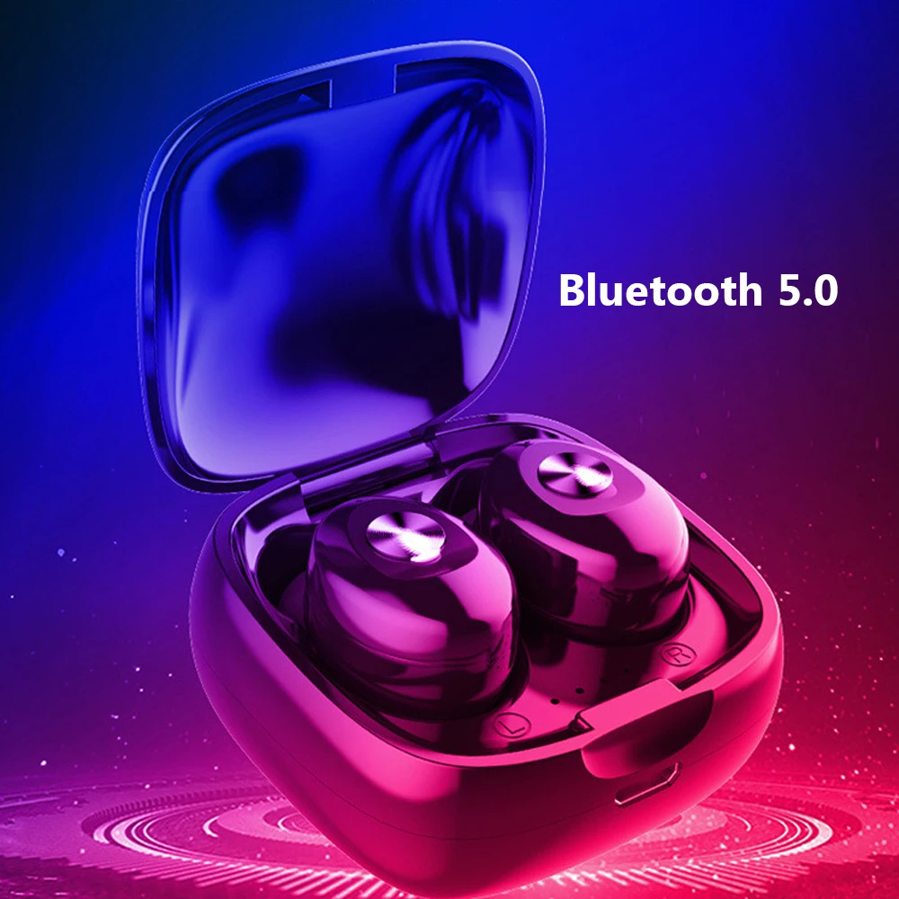 Наушники стерео беспроводные Earbus Bluetooth 5,0 HIFI Звук спортивные наушники игровая гарнитура с микрофоном для телефона