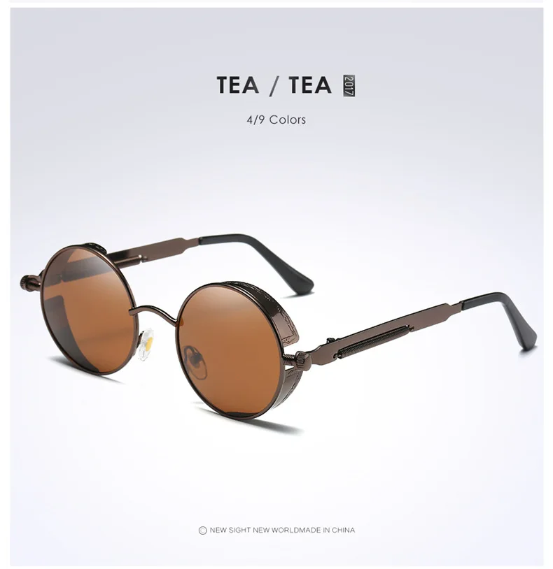 YSO Солнцезащитные очки Мужские Роскошные брендовые дизайнерские винтажные очки для вождения Модные стимпанк Солнцезащитные очки для мужчин UV400