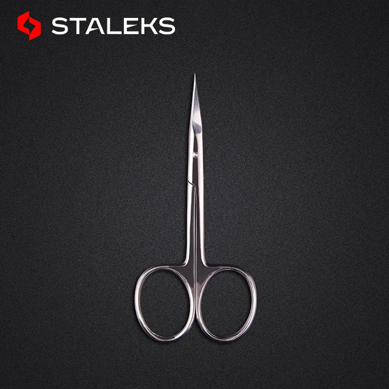 1pc STALEKS Classic 20-2 Stainless Steel Eyebrow Scissors Profession Eyelashes Nose Hair Trim Scissor Sharp Makeup Tools 3