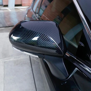 

For Toyota Camry 2018 2019 2020 Carbon Fiber Rearview Side View Mirror Cover Trim Molding Exterior Accessories Car Styling