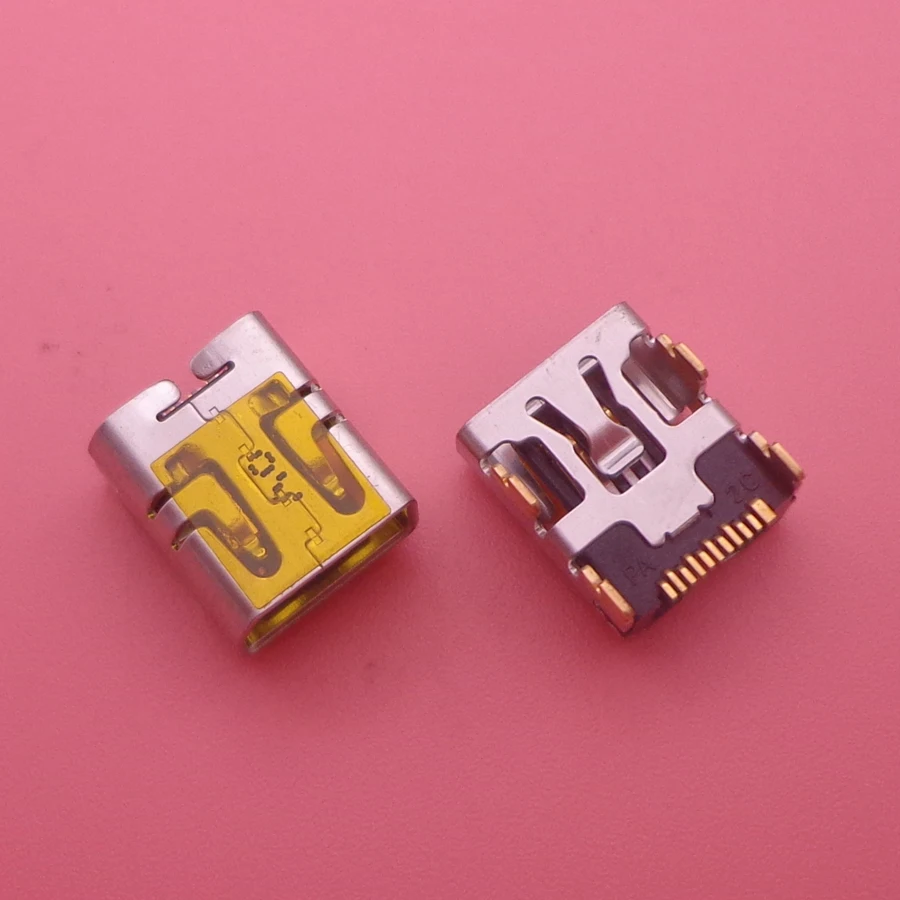 100 шт. Мини Micro USB разъем для зарядки порт питания док станция Запчасти htc p3470|Шлейфы