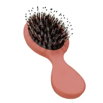 

Wooden Handle Comb Anti-static Massage Hair Brush Bristle Detangle Shower Massage Hairbrush Comb Salon Hair Styling Tool