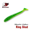 KESFISHING Fishing Lures Soft Baits Ring Shad 100mm Silicone Lure Fish Carp Fishing Accessories Popper PVA ► Photo 1/6