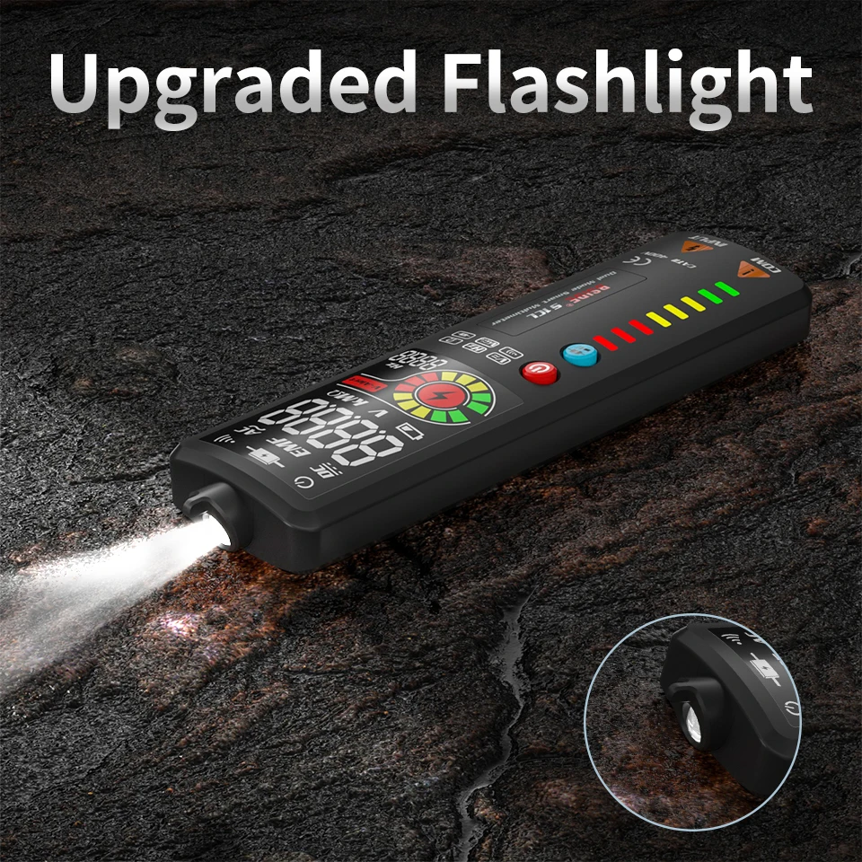 Medidores de tensão Voltímetro Soquete Vivo Verificação hz Ohm Continuidade Ncv Fio voltimetro ncv soquete fio vivo verificacao hz ohm continuidade 03