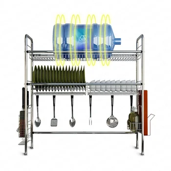 

Stainless Steel Kitchen Racks Dish Rack Sink Drain Drying Filter Bowlware Dish Rack Storage Rack