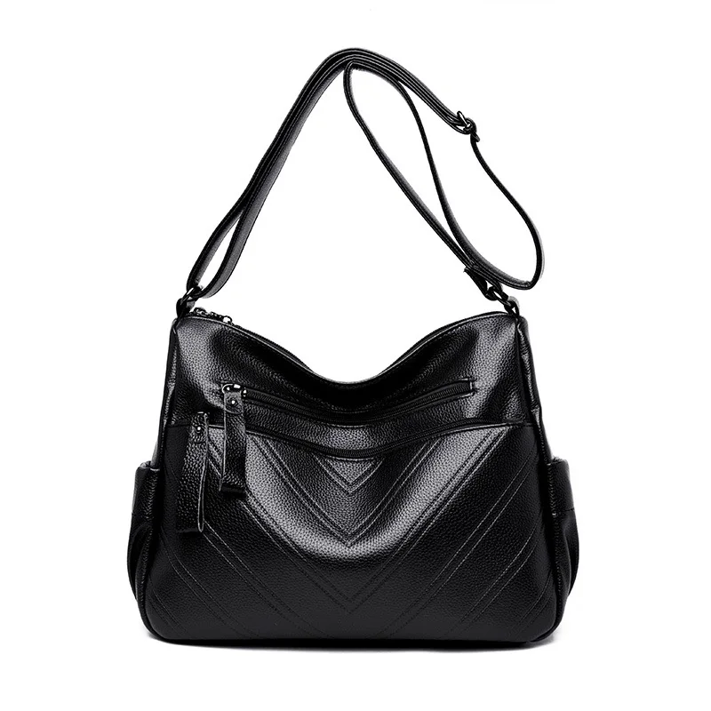 

Luxury Brand Shoulder Bag for Women Fashion Vintage Women Genuine Leather Handbags Big Tote Bags for Women Ladies Hand Bag C1232