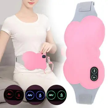 

Electric Heating Waist Belt Infrared Moxibustion Relieve Dysmenorrhea Pain Waist Pad Pain Relieve Body Massage Muscle Relaxation