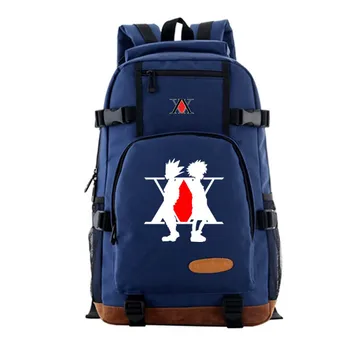 

Unisex Cool Red Hunter x Hunter Pattern Backpack Large Capacity Student Backpack Mountain climbing Bag