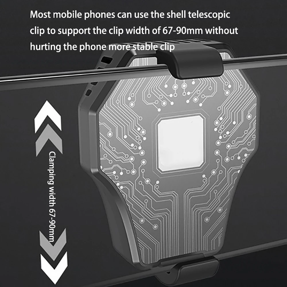 Мобильный телефон радиатор полупроводниковый радиатор телефон USB Перезаряжаемый охладитель ультра-тихий вентилятор игровой коврик подставка радиатор бесшумный вентилятор