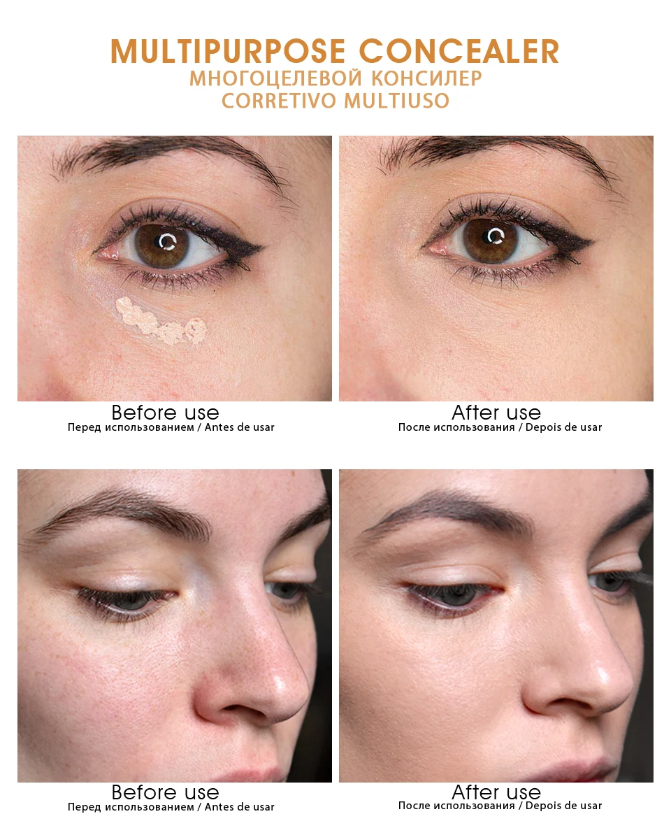 IMAGIC 6 цветов консилер макияж праймер для лица Контур Жидкая основа под макияж глаз