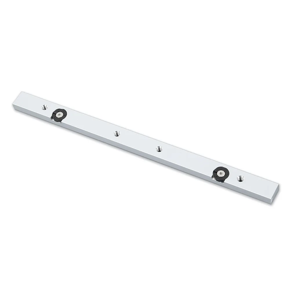 300mm without rings NE 300/450/650 мм, ползунок из алюминиевого сплава Круглопильный Станок торцовочный стержень деревообрабатывающий инструмент DIY для Т-образными пазами и t-образный - Цвет: 300mm without rings