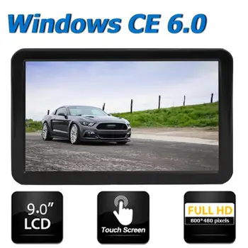 

Portable GPS Navigator Lightweight and Delicate 9 inch 256MB 8G SAT NAV Navigation System HD Touch Screen Portable Navigator