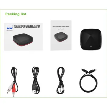 

CSR8675 Bluetooth 5.0 Transmitter Receiver Wireless Audio Adapter Optical Drive