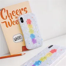 Мягкий силиконовый чехол для телефона с милым мультяшным изображением зоопарка радуги медведя, чехол для iphone 6, 6s, 7, 8 Plus, X, XS, XR, MAX, задняя крышка, чехол