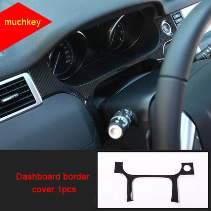 Dashboard trim Для Land Rover Дискавери- карбоновая задняя крышка приборной панели 1 шт - Цвет: Dashboard trim
