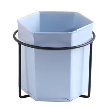 

1Pc Retro Flower Pot Iron Flower Rack Balcony Planter Creative Planter Retro Flower Pot Iron Flower Rack for Garden Home Balcony