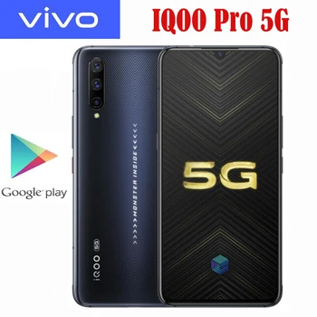 

New Original Official Vivo IQOO Pro 5G SmartPhone Snapdragon 855Plus 6.4inch 8G 128G Super AOLED 44W Super Charger 4500Mah NFC