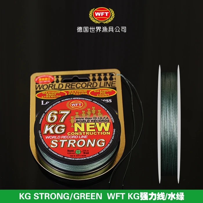 WFT NEW 15KG Strong green 300m