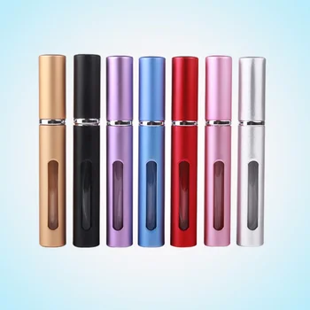 

7Pcs 5ml Perfume Spray Bottles Reusable Refillable Utility Portable Durable Empty Spray Container Metal Sprayers for Girls Ladie