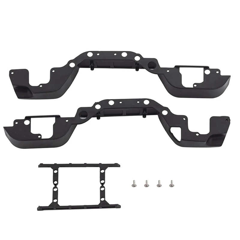 Щитки от грязи крышка шины подкладка + Боковая педаль для 1/24 Axial SCX24 AXI00002 Jeep Wrangler
