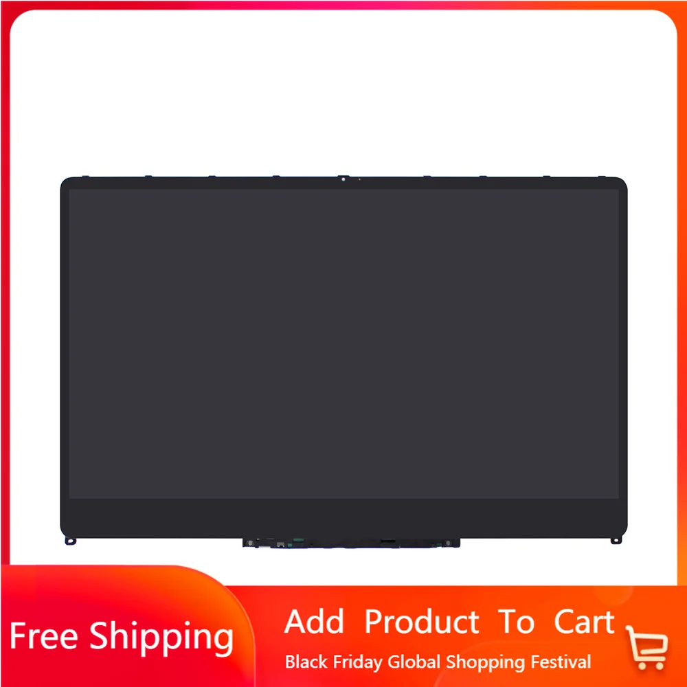 

15.6 inch Laptop Display for Dell Inspiron 15 7000 Series 7586 FHD UHD 4K LCD Touch Screen Digitizer Display Assembly+Bezel