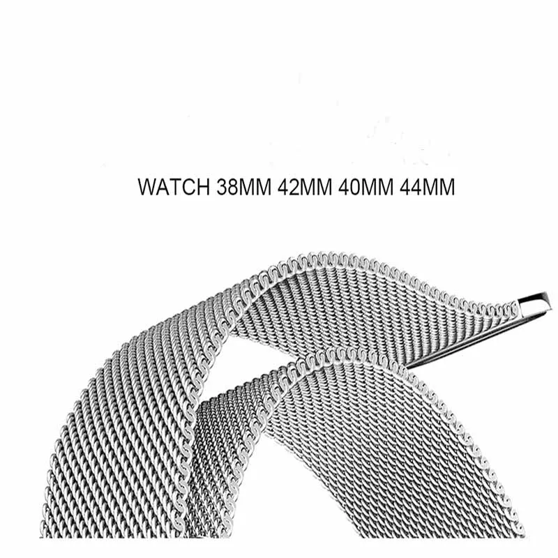 Ремешок для часов, Миланская петля, браслет из нержавеющей стали ремешок для наручных часов Apple Watch series1/2/3/4 for42/38 mmbracelet ремешок для наручных часов iwatch, series40/40 мм