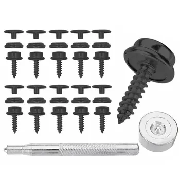 

62pcs/set Tools Professional Tents Practical Durable Craft Jacket Replacement Button Fasteners Press Stud Kit Snap Clasp