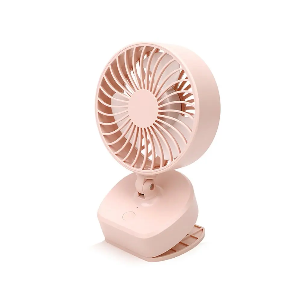 

Creative 360 Degree Rotating Fan Usb Charging Portable Office Desktop Clip Fan Creative Gift