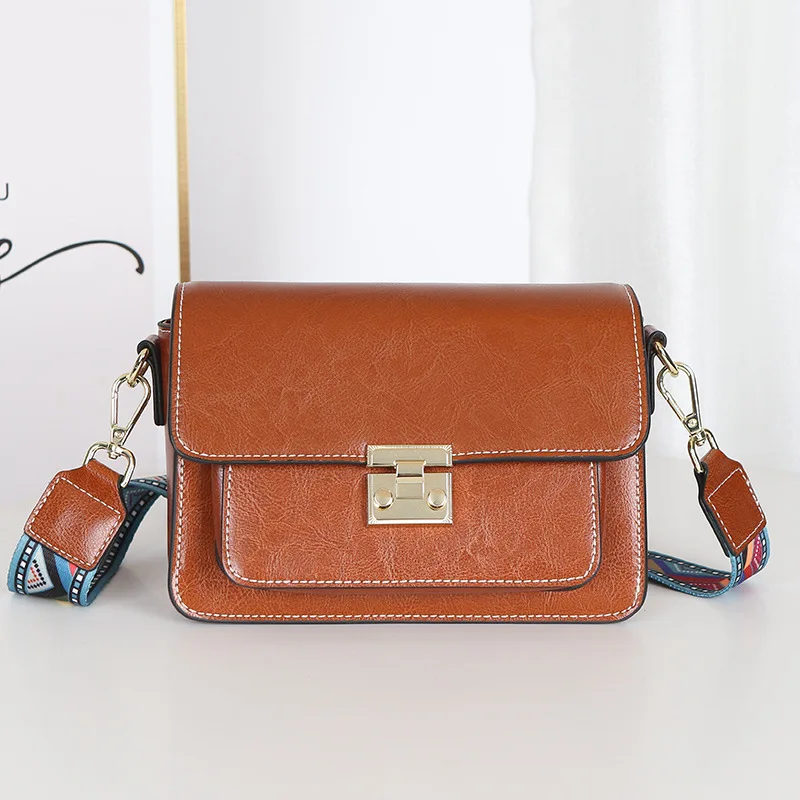 

P-F bag Women Messenger Bags Luxury Handbags Women Bags Designer Jelly Bag Fashion Shoulder Bag Females split Leather Handbag