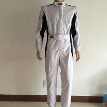 Новое поступление Автомобильный гоночный костюм цельный комбинезон спортивная одежда полиэстер подходит для мужчин и женщин не огнестойкий