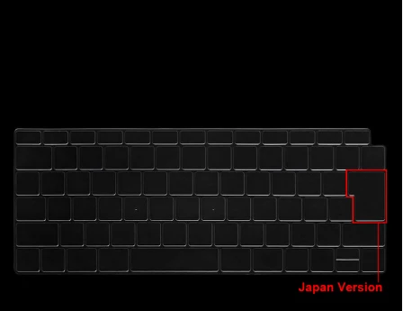 ТПУ Прозрачная Клавиатура Кожаный силикон Защитная крышка для MacBook Pro с сенсорной панелью 13 15 A1989 A1706 A1990 США ЕС Япония Версия - Цвет: Japan Version