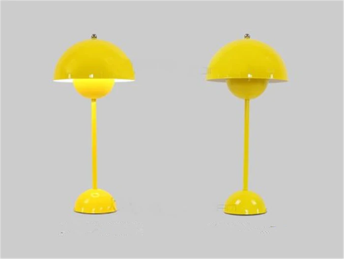 Желтый/черный/синий/белый Скандинавский современный простой стиль, модная настольная лампа для гостиной, дизайнерская лампа