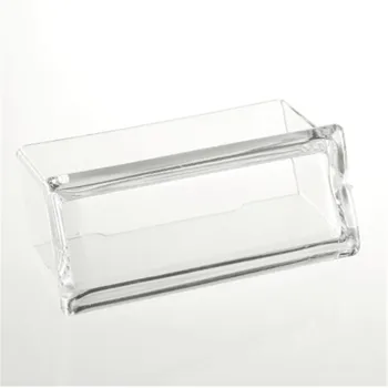 

Desktop Business Card Holder New 1pcs Clear Desk Shelf Box storage Display Stand Acrylic Plastic transparent HOT SALE